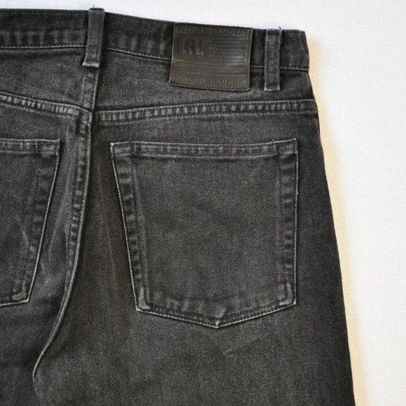 Ralph Lauren High-Rise Straight Leg Jeans - Picture 5 of 7